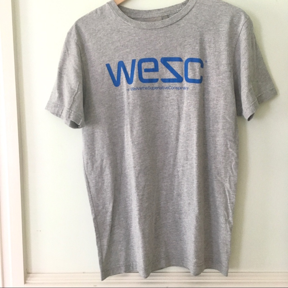 WESC• Gray Short Sleeve T Shirt